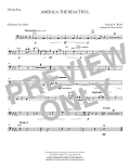 America, the Beautiful - Double Bass