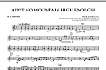Ain't No Mountain High Enough - Bb Clarinet 2