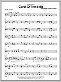 Carol of the Bells - Clarinet 2