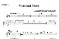 More And More - Trumpet 1