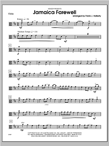 Jamaica Farewell - Viola 
