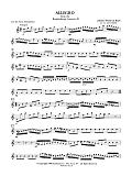 Allegro from Brandenburg Concerto No. 3 - Eb Alto Sax 1