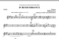 In Remembrance - Oboe