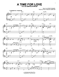 A Time For Love [Jazz version] (arr. Brent Edstrom)