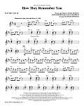 How They Remember You (arr. Roger Emerson) - Electric Guitar