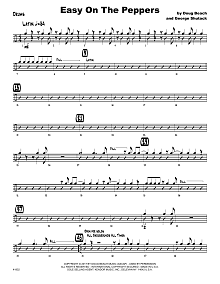 Easy On The Peppers - Drum Set 