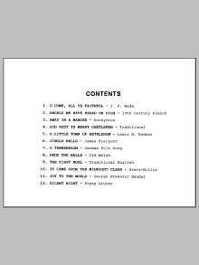 Christmas Carols For Sax Quartet - 2nd Alto Sax 