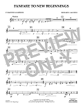 Fanfare for New Beginnings - Eb Baritone Saxophone