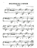 Bagatelle In A Minor "Fur Elise," WoO 59
