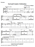 God And Country Celebration (Medley) - Percussion