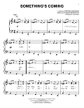 Something's Coming (from West Side Story) (arr. Carol Klose)