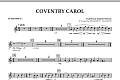 Coventry Carol - Bb Trumpet 1