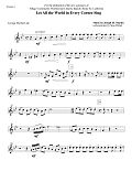 Let All the World in Every Corner Sing - Bb Trumpet 1