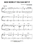 Nice Work If You Can Get It [Jazz version] (arr. Brent Edstrom)