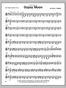 Gypsy Moon - Violin 3 
