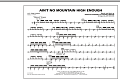 Ain't No Mountain High Enough - Aux Percussion