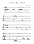 Of Strange Lands And People, Op. 15, No. 1