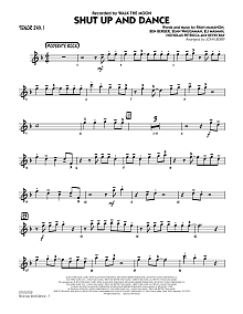 Shut Up and Dance - Tenor Sax 1 