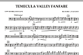 Temecula Valley Fanfare - Convertible Bass Line