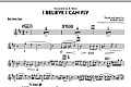 I Believe I Can Fly - Baritone Sax