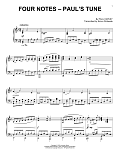 Four Notes - Paul's Tune