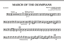 March Of The Olympians - Bassoon 