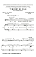 The Gift To Sing