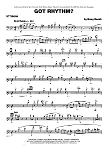 Got Rhythm? - 1st Trombone 