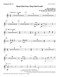 Sleep Little Lion, Sleep Little Lamb - Bb Trumpet 2,3