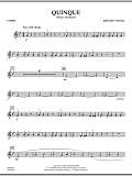 Quinque (Dance for Band) - F Horn