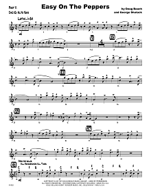 Easy On The Peppers - 2nd Eb Alto Saxophone 