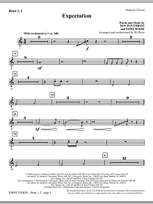 Expectation - Horn 1 & 2 
