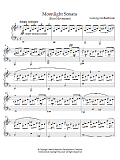 Moonlight Sonata, First Movement, Op. 27, No. 2
