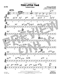 Too Little Time (arr. Sammy Nestico) - Conductor Score (Full Score) - Guitar