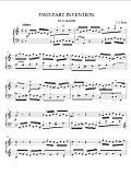 Two-Part Invention in C Major