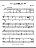One Winter Night (All Is Calm, All Is Bright) - Piano