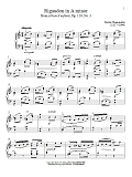 Rigaudon In A Minor