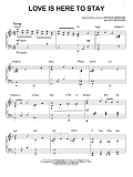 Love Is Here To Stay [Jazz version] (arr. Brent Edstrom)