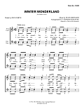 Winter Wonderland (arr. Ed Waesche)