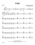 Fragile (arr. Mac Huff) - Drums