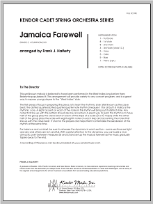 Jamaica Farewell - Full Score 