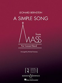 A Simple Song (from Mass) - Conductor Score (Full Score) 