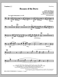 Because Of The Brave - Trombone 1 & 2