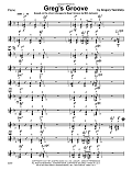 Greg's Groove - Piano