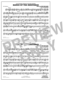 The March of the Resistance (from Star Wars: The Force Awakens) - Bb Tenor Sax 