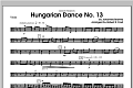 Hungarian Dance, No. 13 - Viola