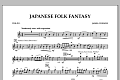 Japanese Folk Fantasy - Violin 1
