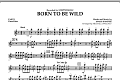 Born to Be Wild - Pt.1 - Flute/Oboe