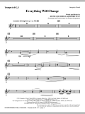 Everything Will Change - Trumpet 2 & 3