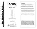 A Ballad For Basie - Full Score